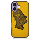 homer simpson face wallpaper iPhone 17 Case BC2693