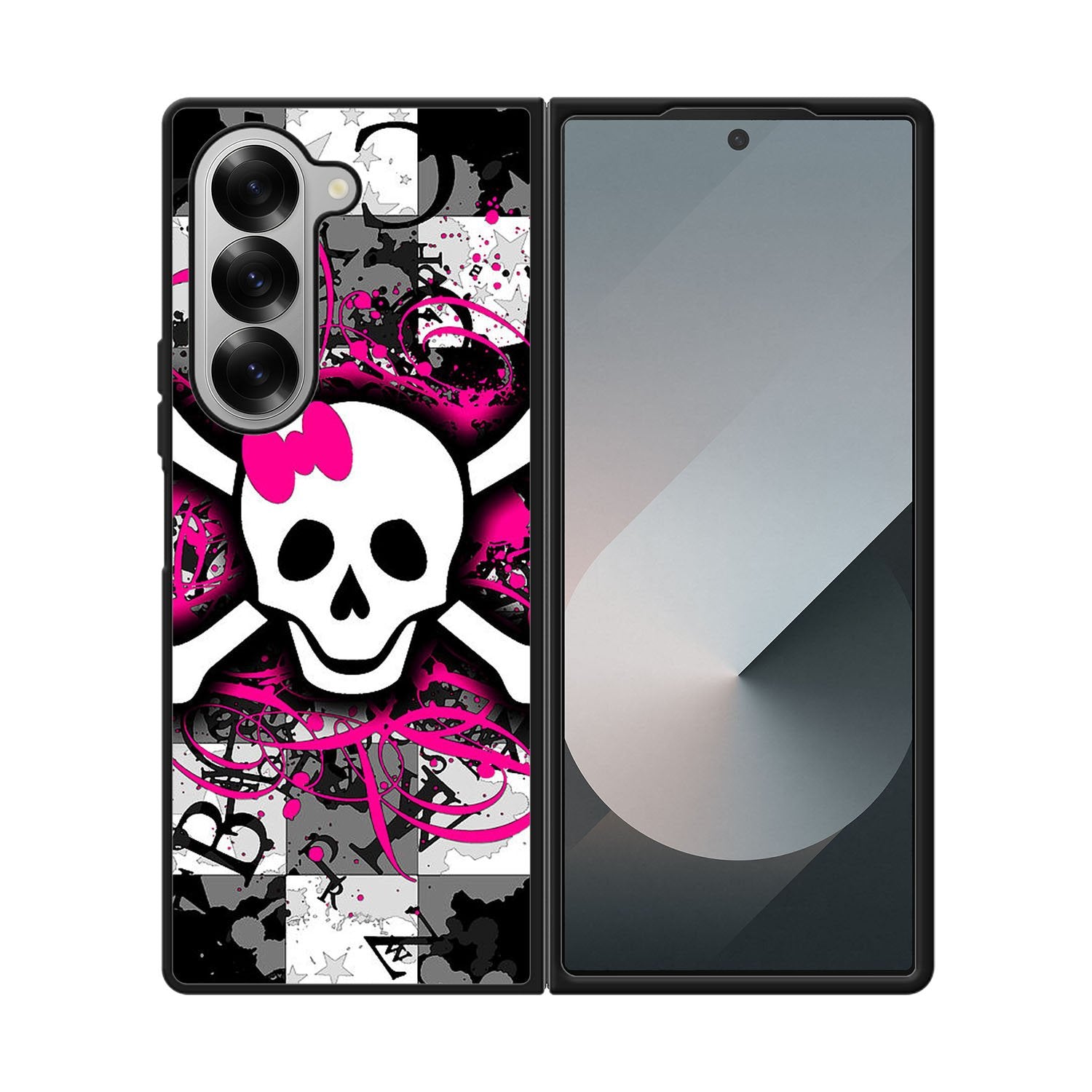 Girly Skull Case Samsung Galaxy Z Fold 6 5G BC2692