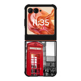london telephone booth wallpaper Motorola Moto Razr 2025/2024 , Moto Razr 60/50 Case BC2691
