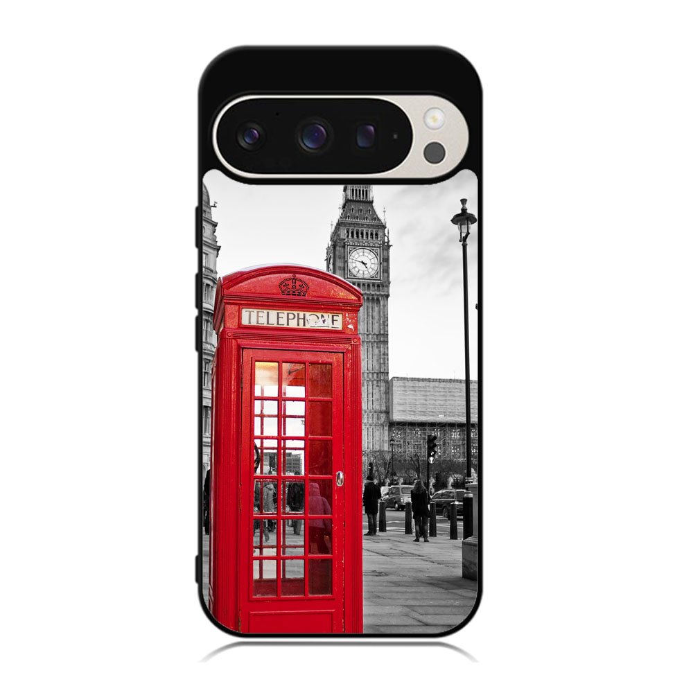 london telephone booth wallpaper Case Google Pixel 9 Pro XL BC2691