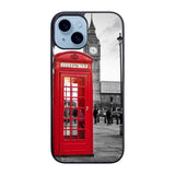 london telephone booth wallpaper Case iPhone 15 BC2691