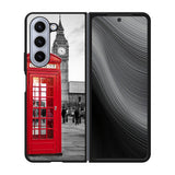 london telephone booth wallpaper Case Samsung Galaxy z Fold 5 5G BC2691