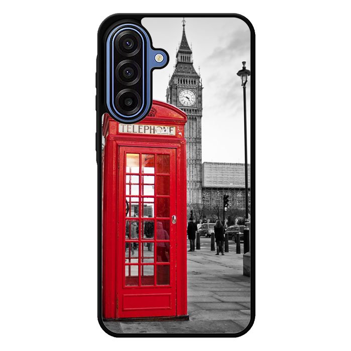 london telephone booth wallpaper Samsung Galaxy A17 5G Case BC2691