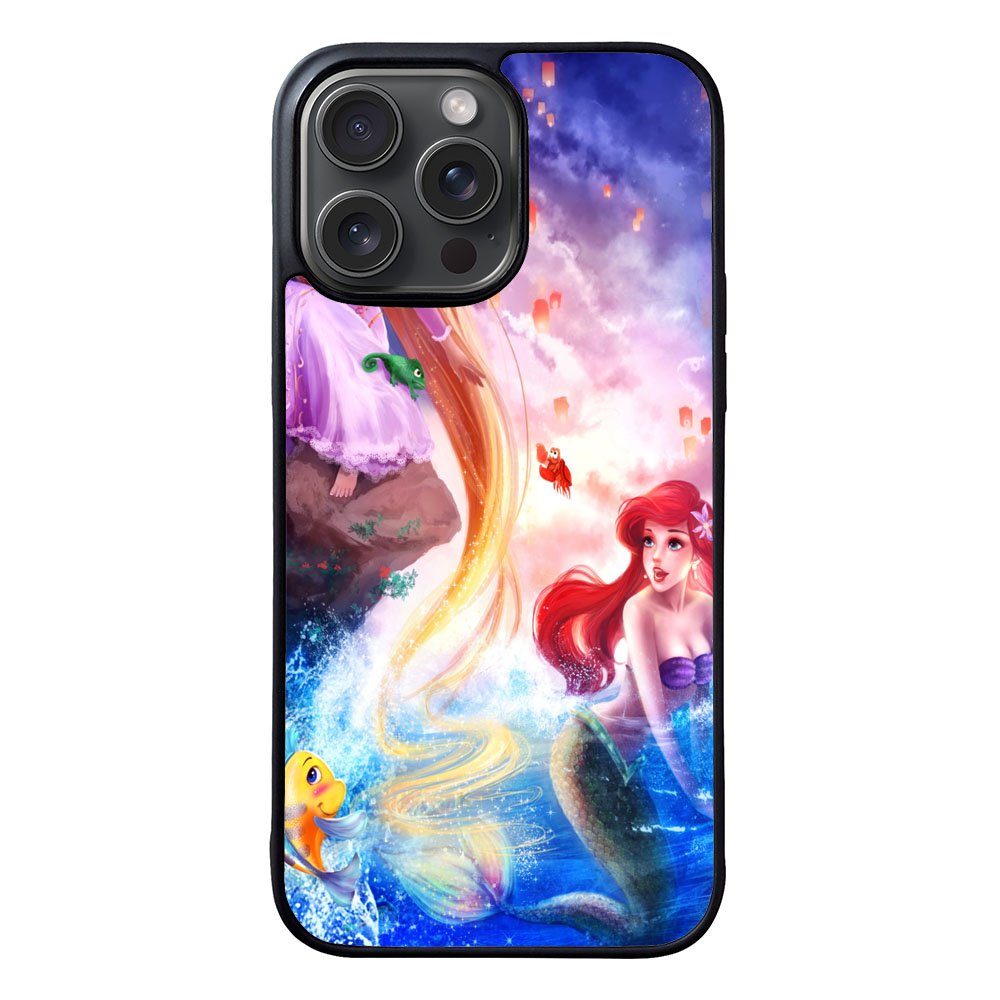 Ariel And Rapunzel Case iPhone 15 Pro Max BC2690