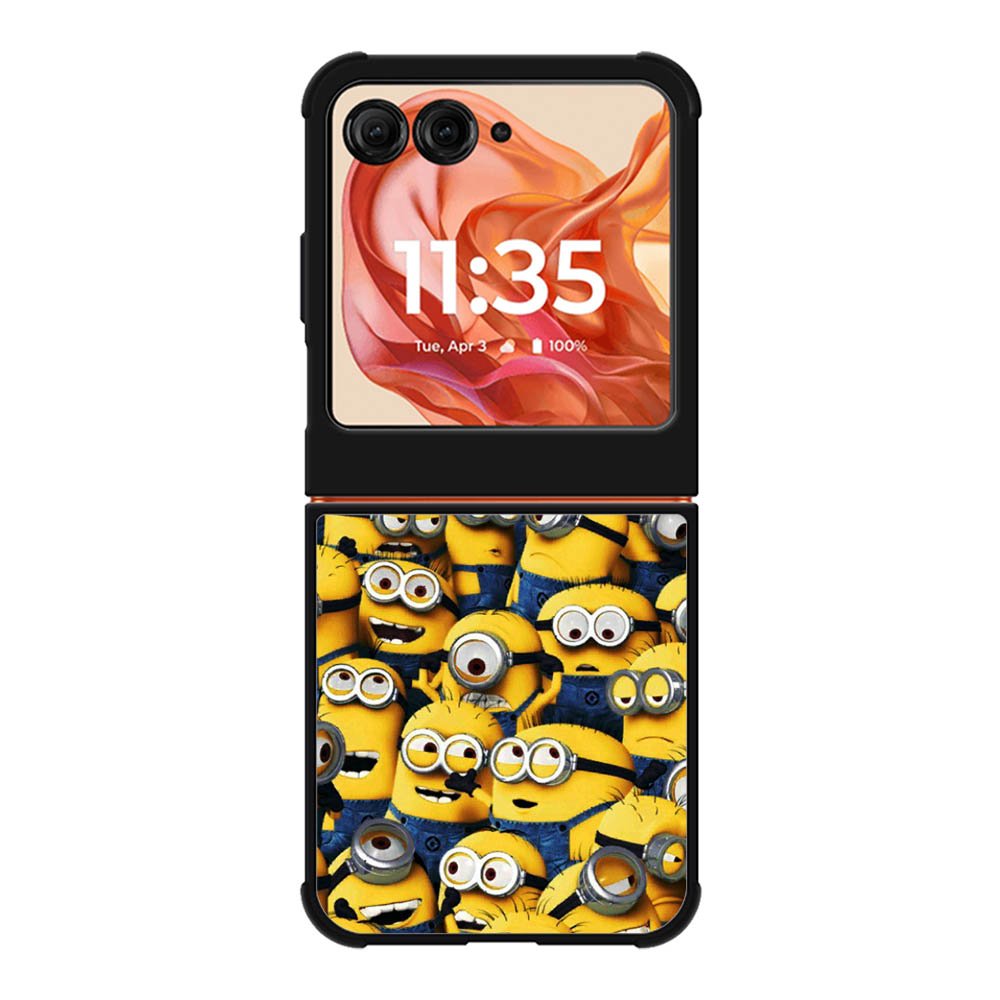 Minions Pattern Motorola Moto Razr 2025/2024 , Moto Razr 60/50 Case BC2689