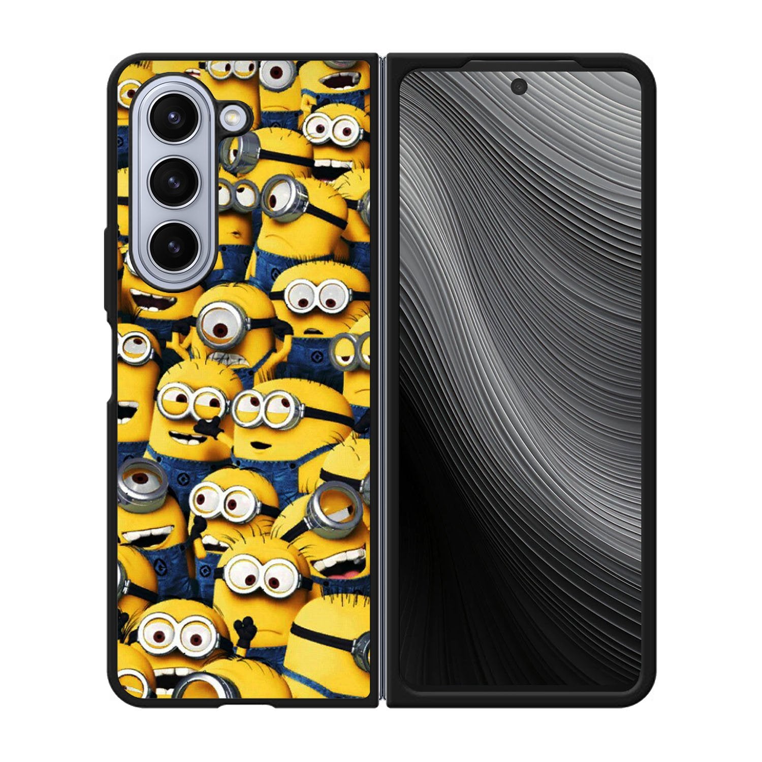 Minions Pattern Case Samsung Galaxy z Fold 5 5G BC2689
