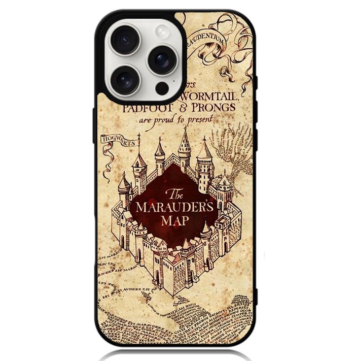 Marauders Map Hogwarts Case iPhone 16 Pro BC2684