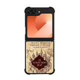 Marauders Map Hogwarts Case Samsung Galaxy Z Flip 6 5G BC2684
