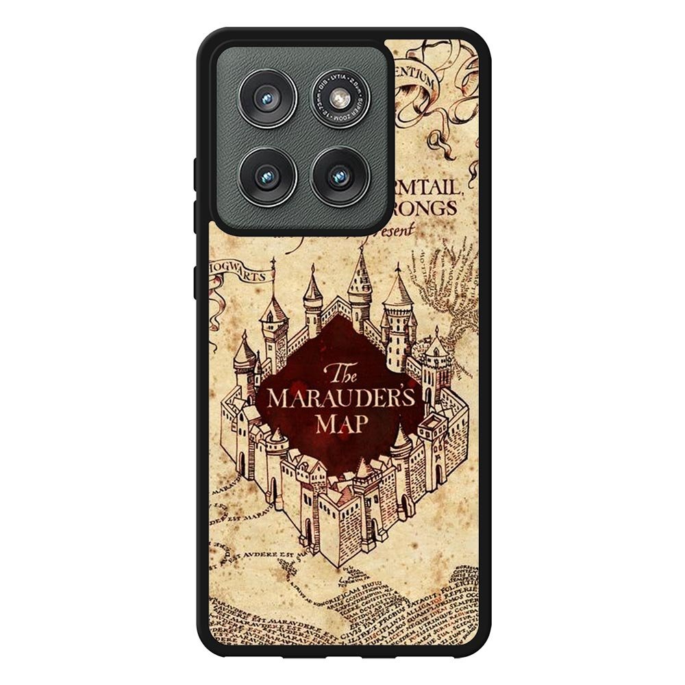 Marauders Map Hogwarts Case Motorola Moto Edge 2025 BC2684