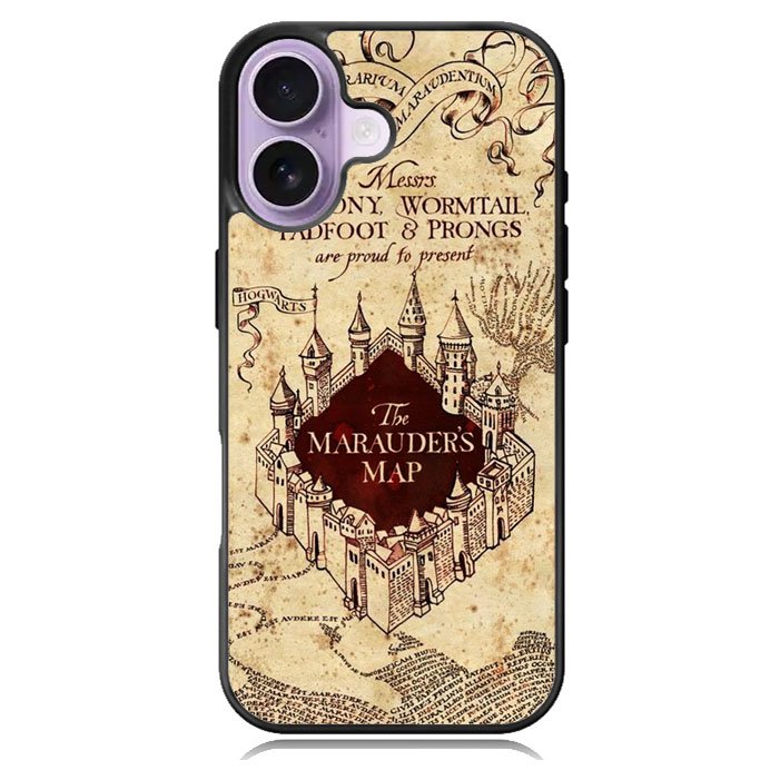 Marauders Map Hogwarts iPhone 17 Case BC2684