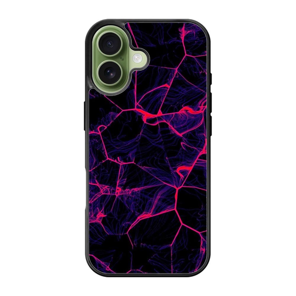 Texture black pink iPhone 17 Case FE0611