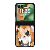 All dog art Motorola Moto RAZR 2025 Case FE0026