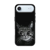 Cat art black iPhone Air Case FE0131