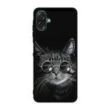 Cat art black Samsung Galaxy A07 Case FE0131