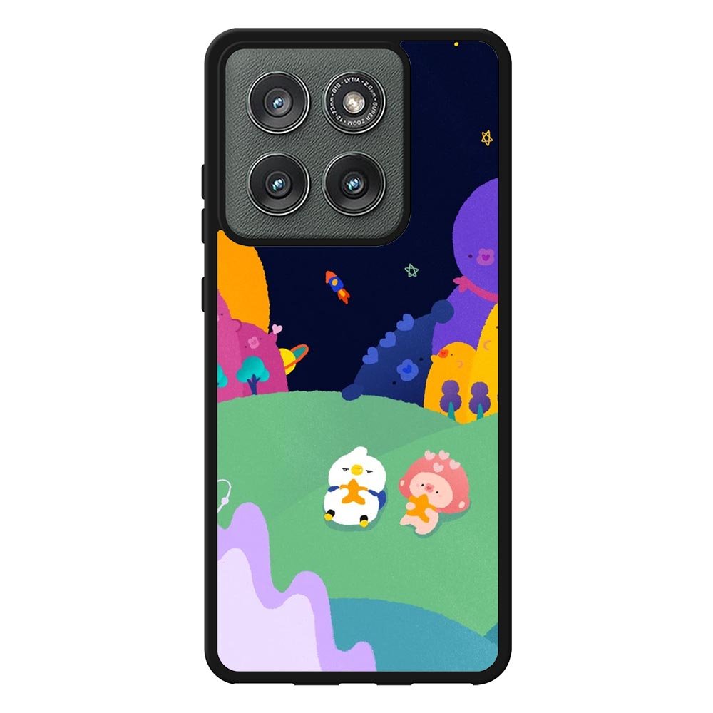 Duck and pig Motorola Moto Edge 2025 Case FE0230