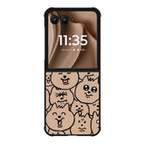 Face dog Motorola Moto RAZR Plus 2025 Case FE0249