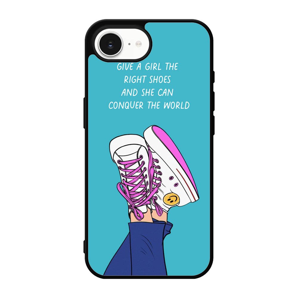 give a girl the right shoes iPhone 17e Case FE0318