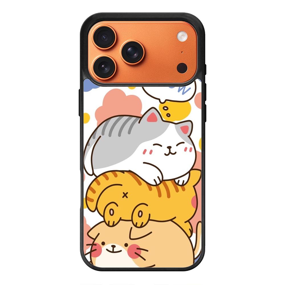 cat meow iPhone 17 Pro Max Case FE0140