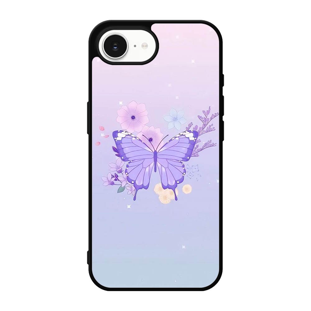 butterfly violet iPhone 17e Case FE0126