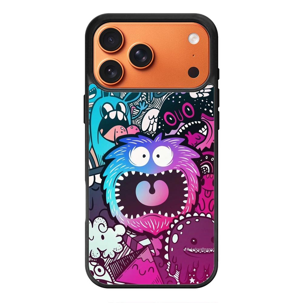 Monster art iPhone 17 Pro Case FE0434