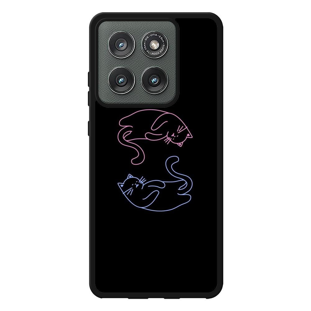 Couple cat Motorola Moto Edge 2025 Case FE0174