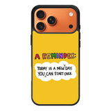 A reminder iPhone 17 Pro Max Case FE0001