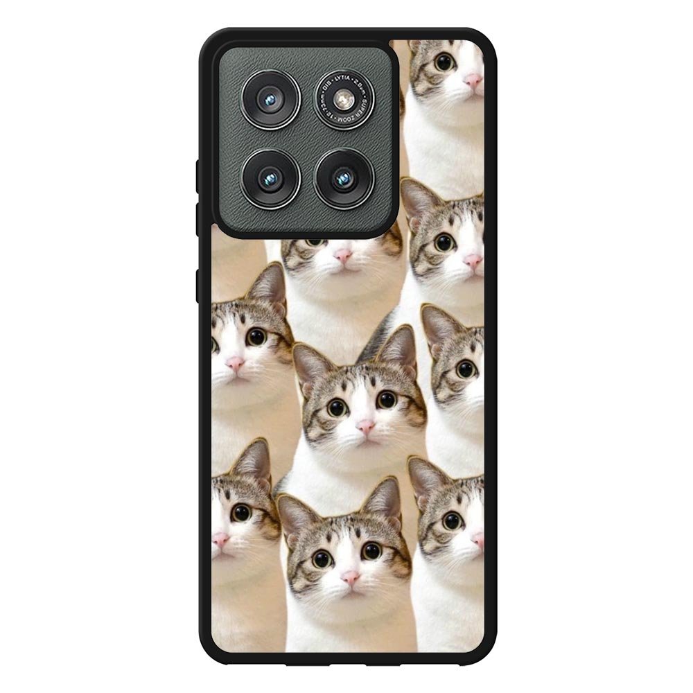 cat pattern cute Motorola Moto Edge 2025 Case FE0142