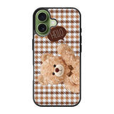 Hello bear brown iPhone 17 Case FE0350
