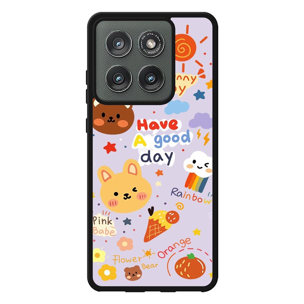 have a good day Motorola Moto Edge 2025 Case FE0346