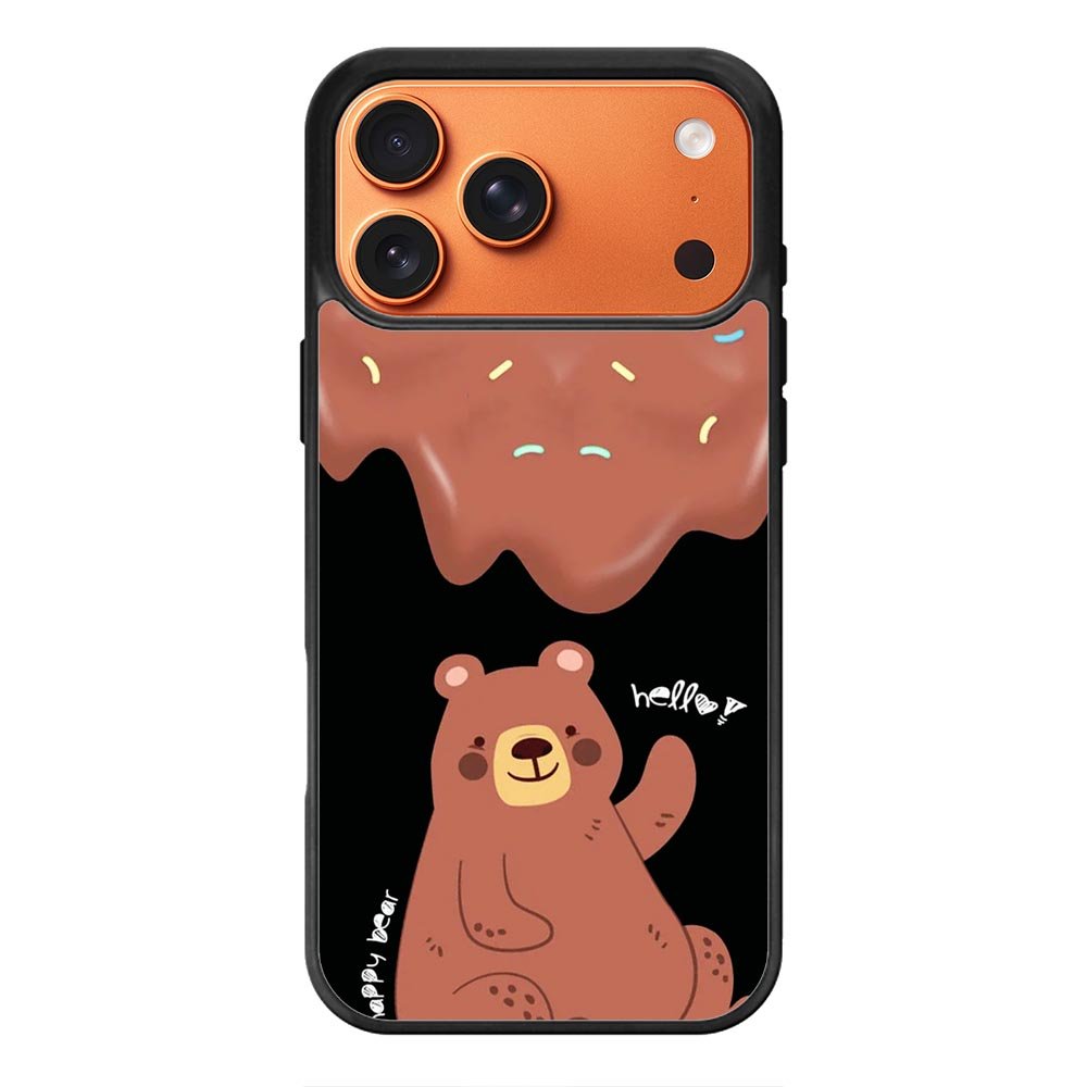 Happy bear iPhone 17 Pro Case FE0333
