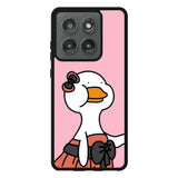 duck cute gril Motorola Moto Edge 2025 Case FE0234