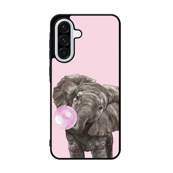 Bubble Gum Elephant Samsung Galaxy A36 Case FE0313