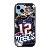 New England Patriots Case iPhone 15 Plus BC2670