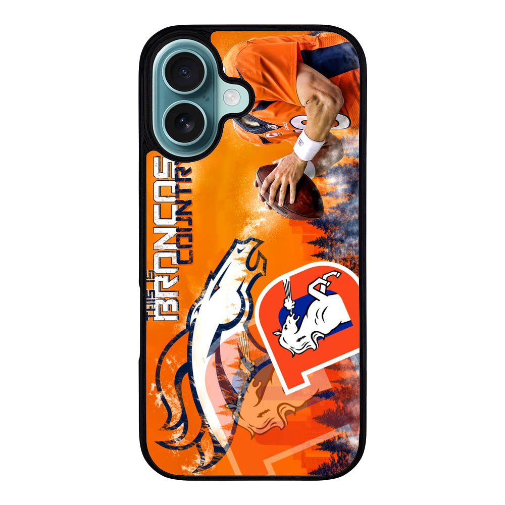 Denver Broncos Case iPhone 16 Plus BC2660