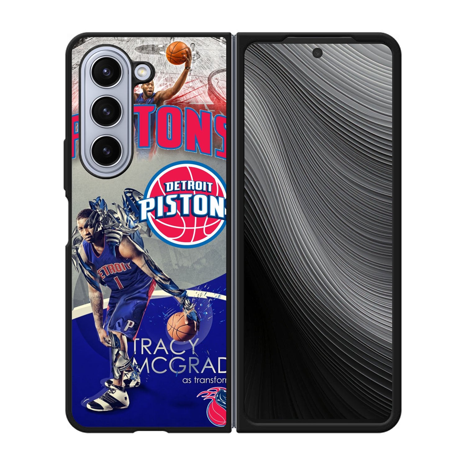 Detroit Pistons Case Samsung Galaxy z Fold 5 5G BC2644