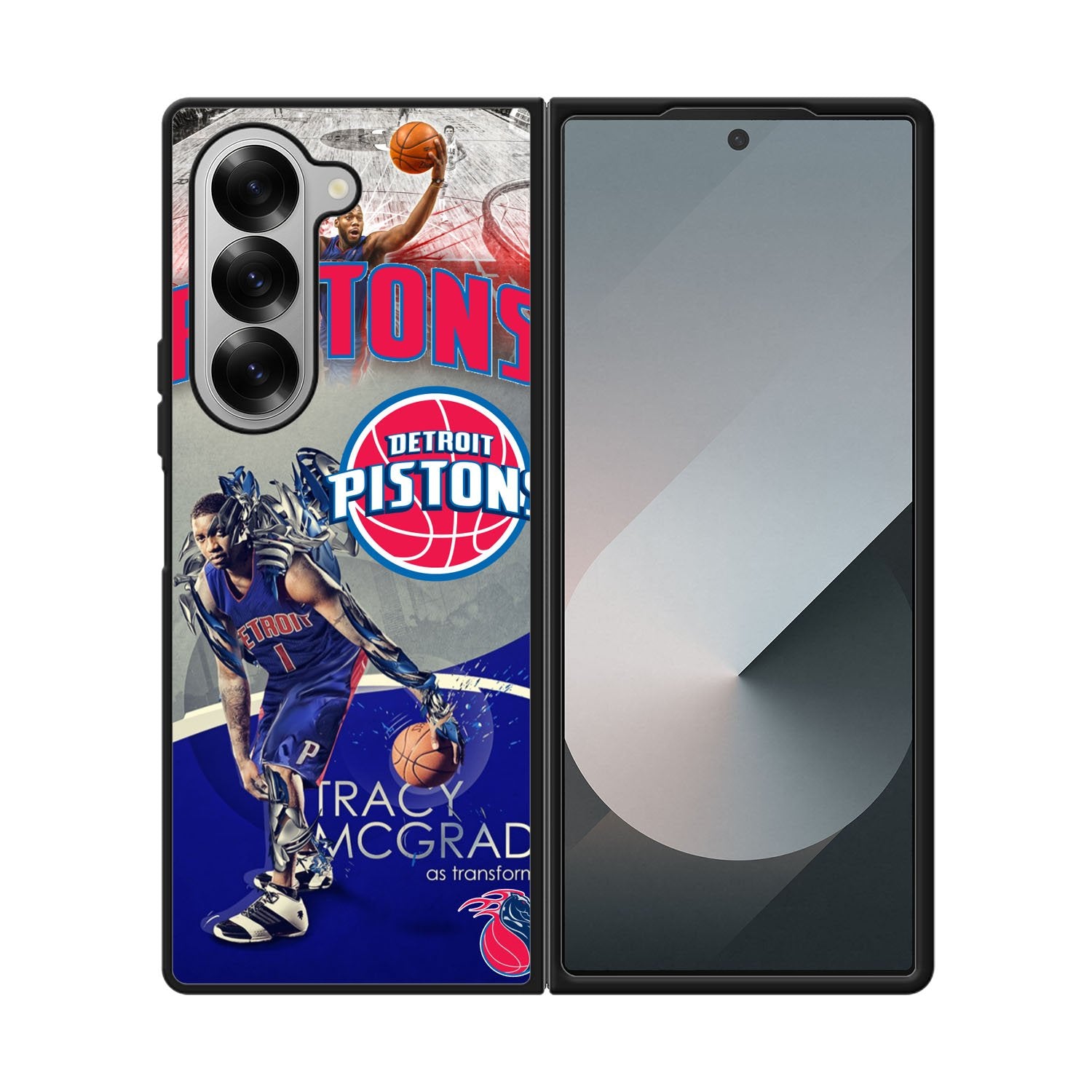 Detroit Pistons Case Samsung Galaxy Z Fold 6 5G BC2644