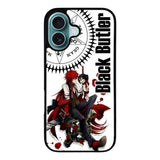 Black Butler Grell Case iPhone 16 Plus BC2638
