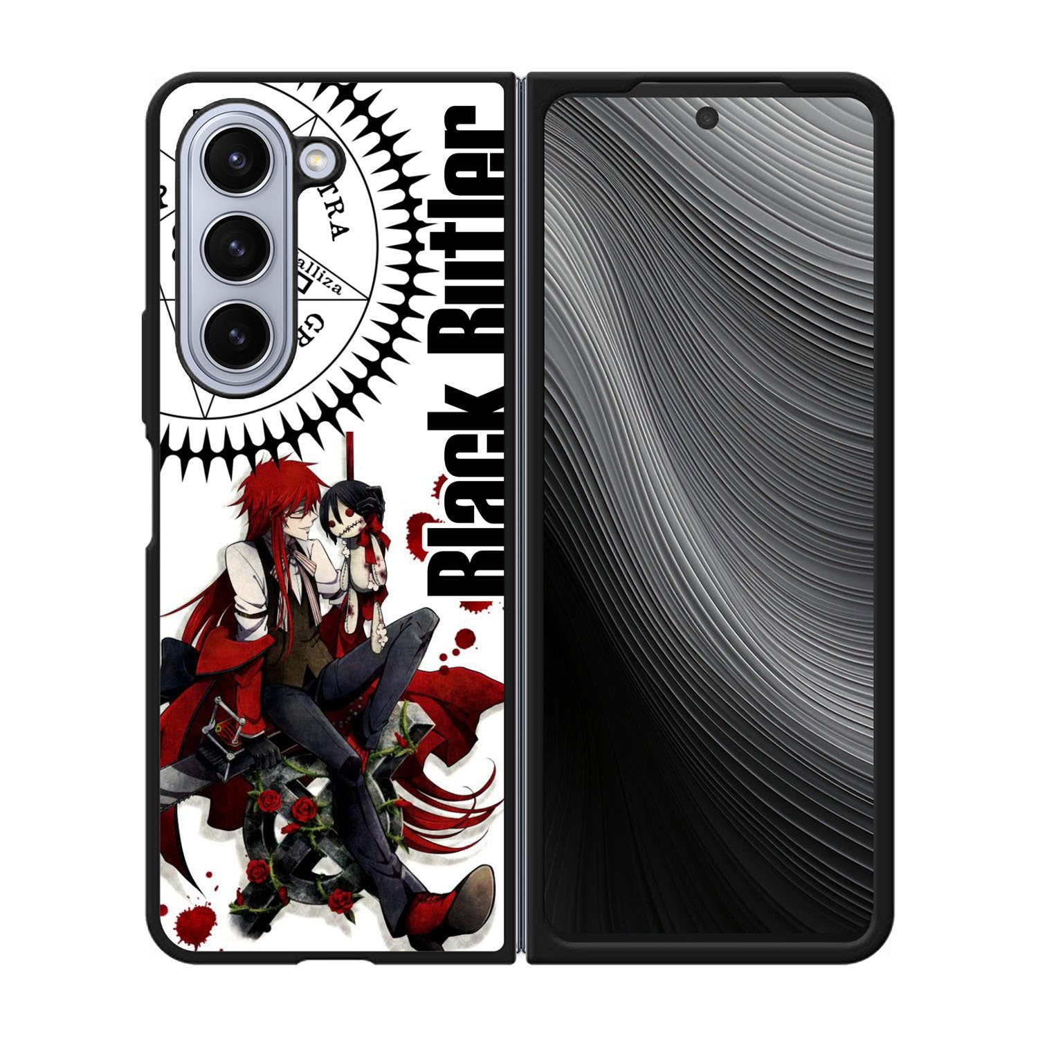 Black Butler Grell Case Samsung Galaxy z Fold 5 5G BC2638