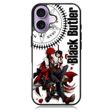 Black Butler Grell iPhone 17 Case BC2638