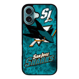 san jose sharks Case iPhone 16 Plus BC2632
