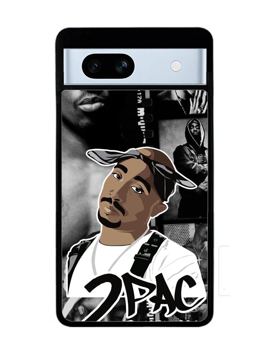 Tupac Shakur collage Google Pixel 7A Case