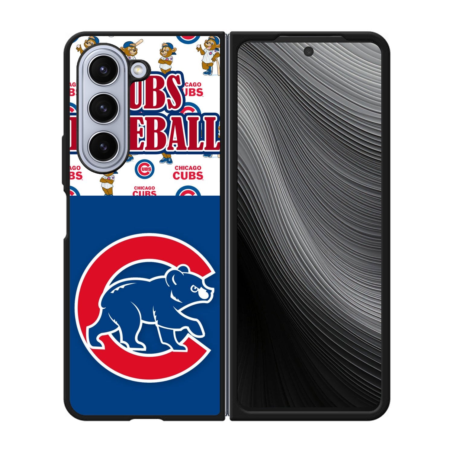 cubs baseball Case Samsung Galaxy z Fold 5 5G BC2627