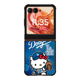 dodgers baseball hello kitty Motorola Moto Razr 2025/2024 , Moto Razr 60/50 Case BC2626