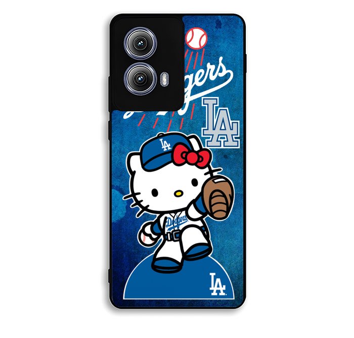 dodgers baseball hello kitty Motorola Moto Edge 2024 Case BC2626