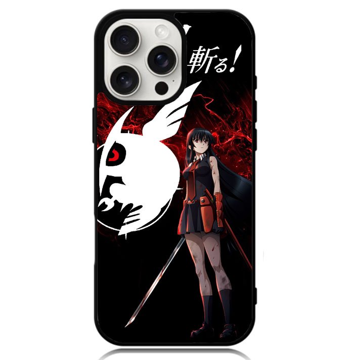 Night Raid Logo Akame Ga Kill Case iPhone 16 Pro BC2621