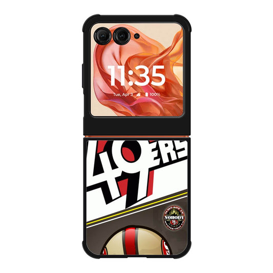 49ers Motorola Moto Razr 2025/2024 , Moto Razr 60/50 Case BC2617