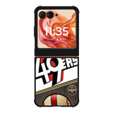 49ers Motorola Moto Razr 2025/2024 , Moto Razr 60/50 Case BC2617