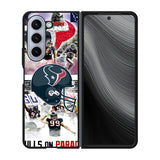 Houston Texans logo Case Samsung Galaxy z Fold 5 5G BC2615