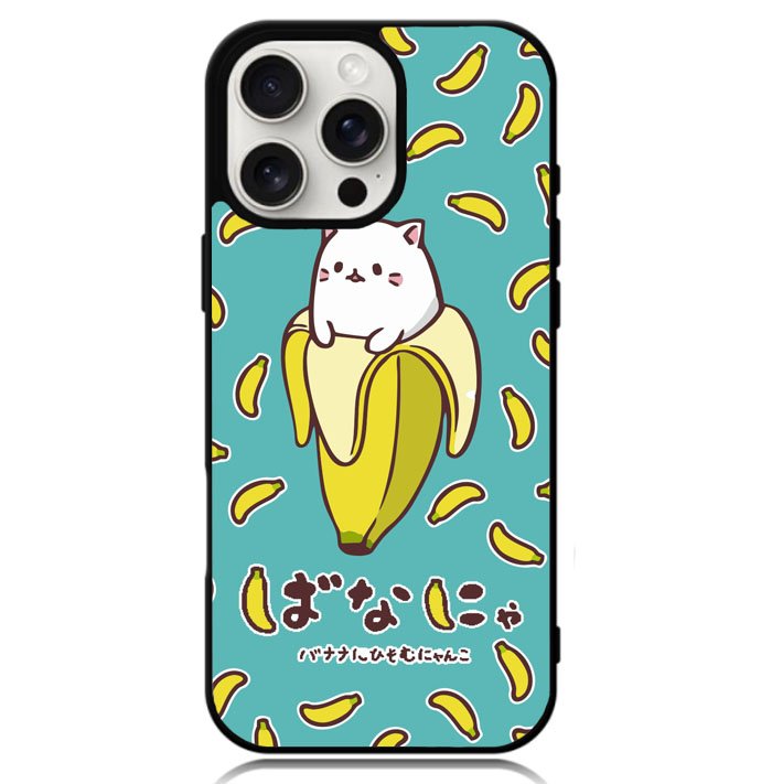 Anime Bananya Case iPhone 16 Pro Max BC2603