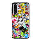 Stickerbomb Graffiti Art Collage Cool Samsung Galaxy A56 Case FE4114